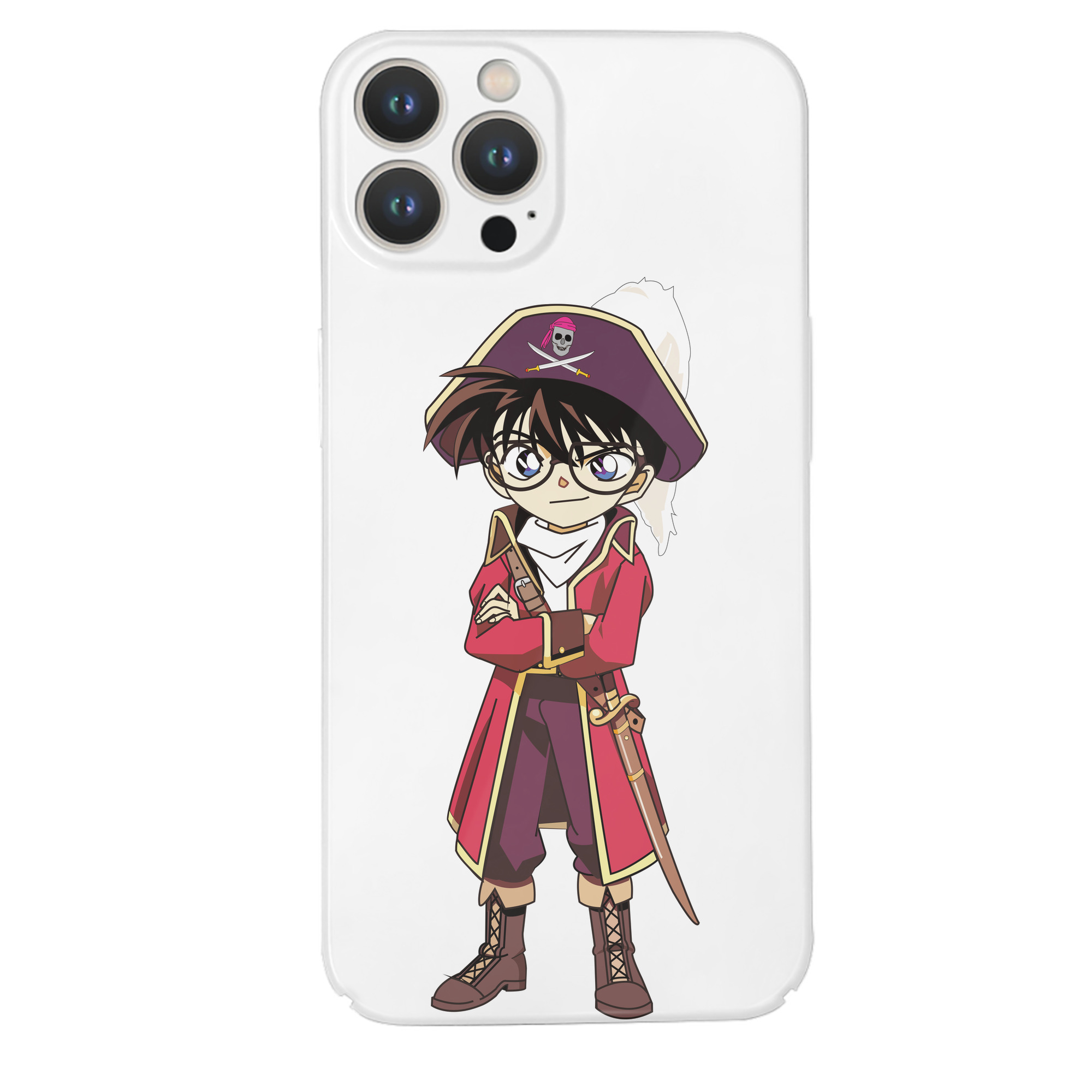 （画像用） 名探偵コナン 江戸川 コナン Detective Conan Conan Edogawa 【iPhone 14シリーズ対応】ハードケース